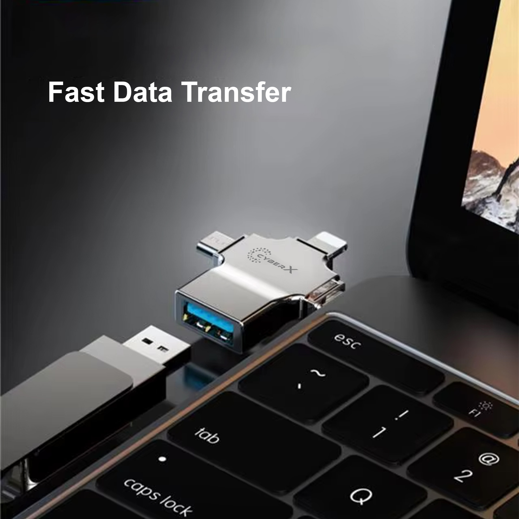 3 In 1 OTG USB Drive Reader